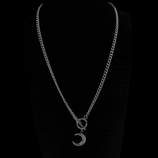 Moon Pendant Necklace