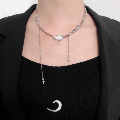 Cloud Pendant Necklace