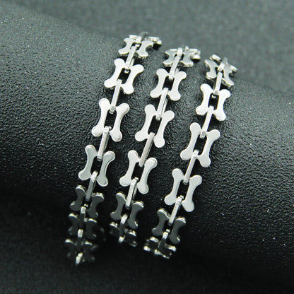 Trendy Cross Bone Chain