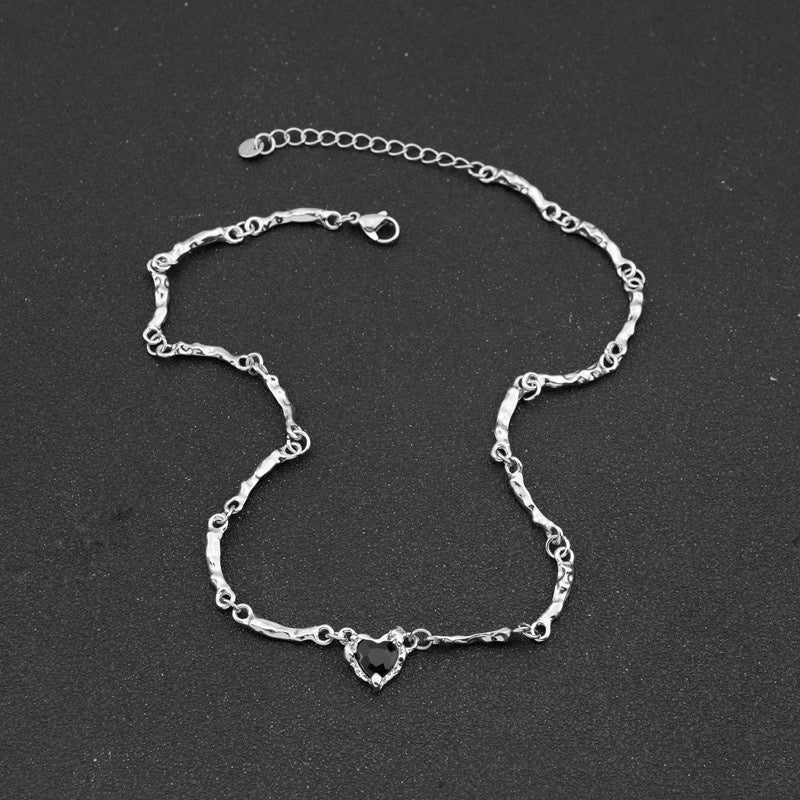 Sweet Cool Spade Heart Chain