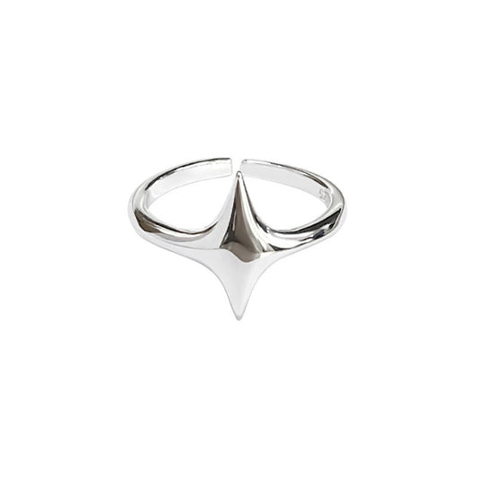 S925 Sterling Silver Starburst Ring